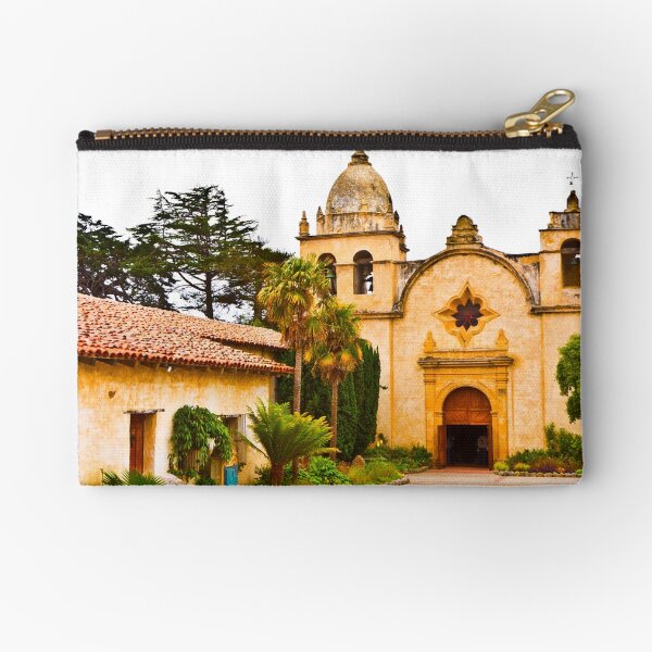 Carmel Mission California Zipper Pouch