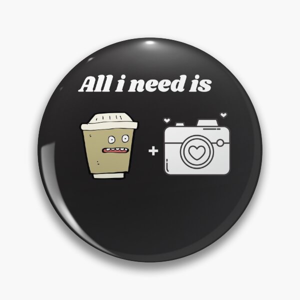 Item preview,  All i need is coffee and my camera designed and sold by gujjarecommerce.