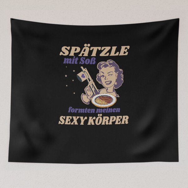 Item preview, Spaetzle With Gravy Shaped My Sexy Body designed and sold by Schwaben Designs.