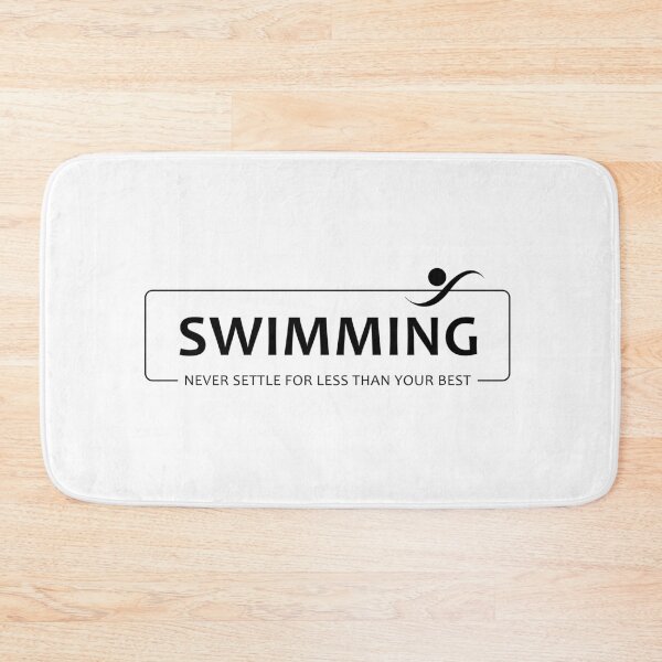 Item preview, Swimming - Never settle for less than your best designed and sold by WECreations.