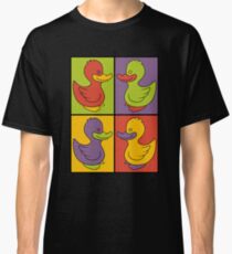 Pop Art Love Ducks Classic T-Shirt