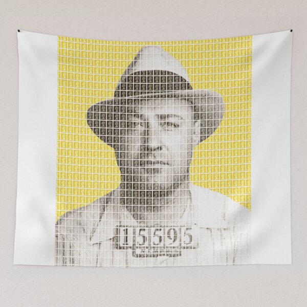 Item preview, Machine Gun Kelly Mug Shot - Yellow designed and sold by Gary Hogben.