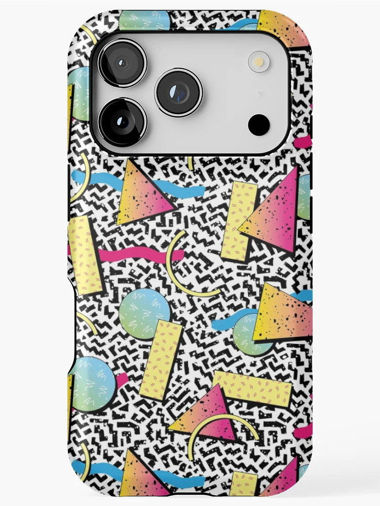 Thumbnail 1 of 4, iPhone Case, Retro Pattern designed and sold by PatternTale.