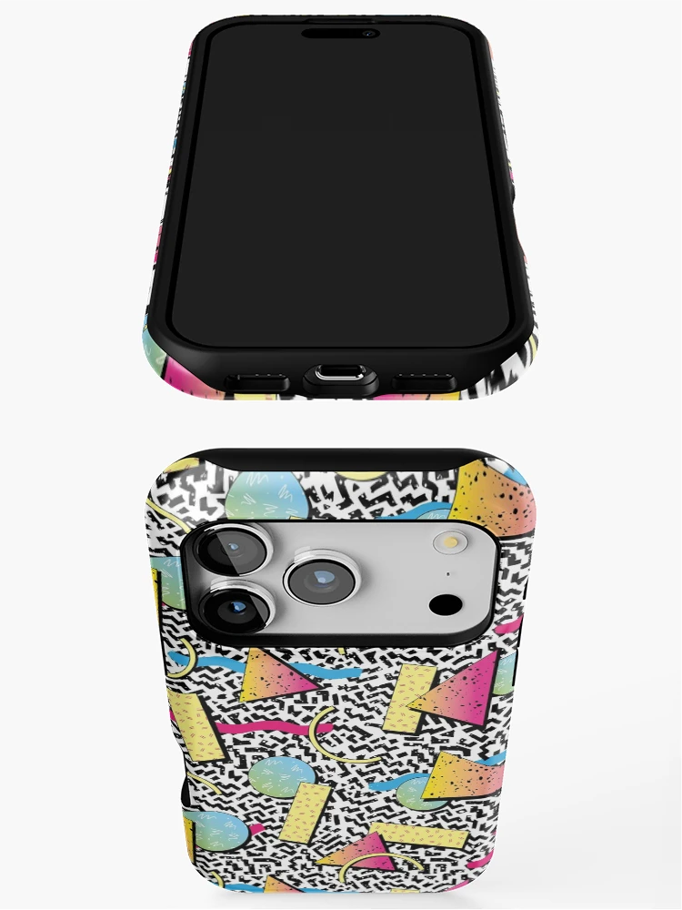 Thumbnail 3 of 4, iPhone Case, Retro Pattern designed and sold by PatternTale.