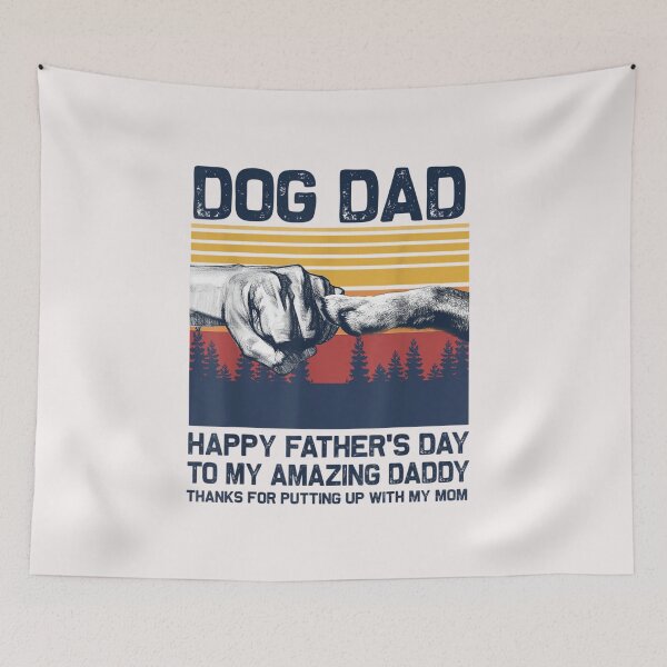 Item preview, Dog Dad happy Father's Day To My Amazing Dad   designed and sold by arabrefugee0695.