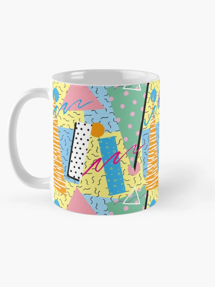 Thumbnail 5 of 6, Coffee Mug, Symbol Retro Pattern designed and sold by PatternTale.