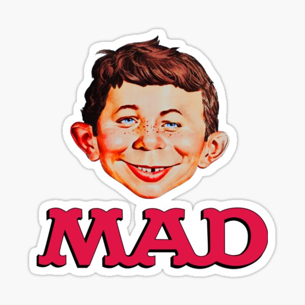 Mad Magazine Shirt, Sticker, Mask | Perfect Gift Sticker