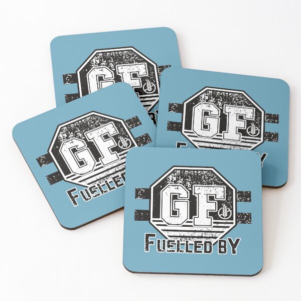 Item preview, Fuelled by Gluten Free (white GF) designed and sold by DKdesigns27.