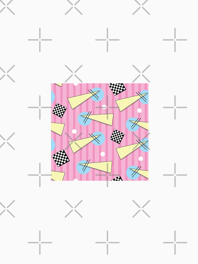 Thumbnail 6 of 6, Pullover Hoodie, Pink Retro Pattern designed and sold by PatternTale.