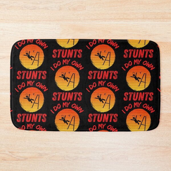 Item preview, I Do My Own Stunts Funny Injury Recover   designed and sold by WoodburyLake.