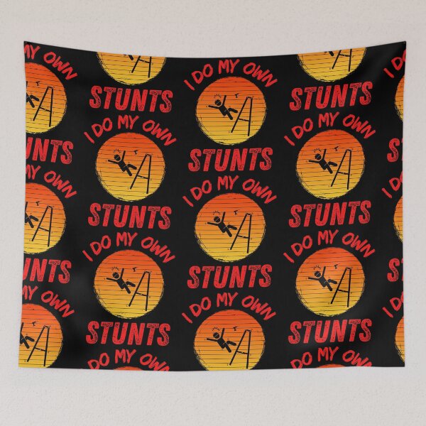 Item preview, I Do My Own Stunts Funny Injury Recover   designed and sold by WoodburyLake.