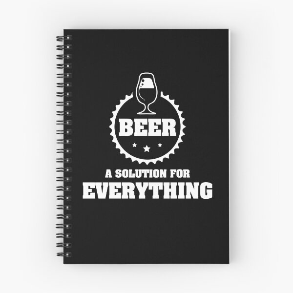 Item preview, BEER is A Solution for Everything / Funny Drinking Team Quote designed and sold by Naumovski.