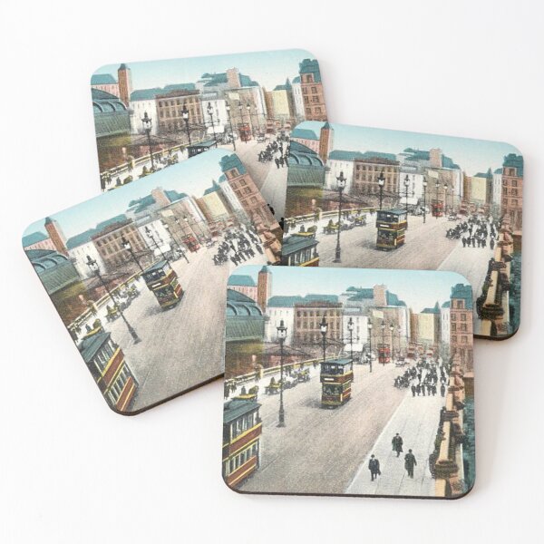 Item preview, Vintage Illustration of Glasgow Bridge / Jamaica Bridge, Glasgow designed and sold by yourscotland.