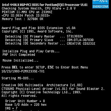 Artwork thumbnail, Retro Computer Boot Screen by ShadowGrey
