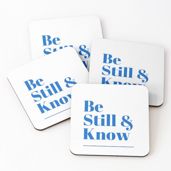 Item preview, Be still & know designed and sold by Kavindu0412.