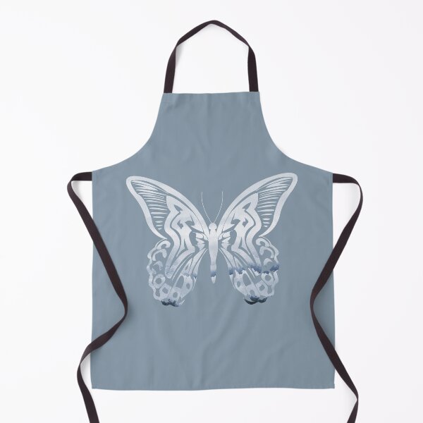 Item preview, Beautiful intricate abstract butterfly outline- for lovers of butterflies. Dusky powder blue - Caroline Laursen original designed and sold by Caroline Laursen.