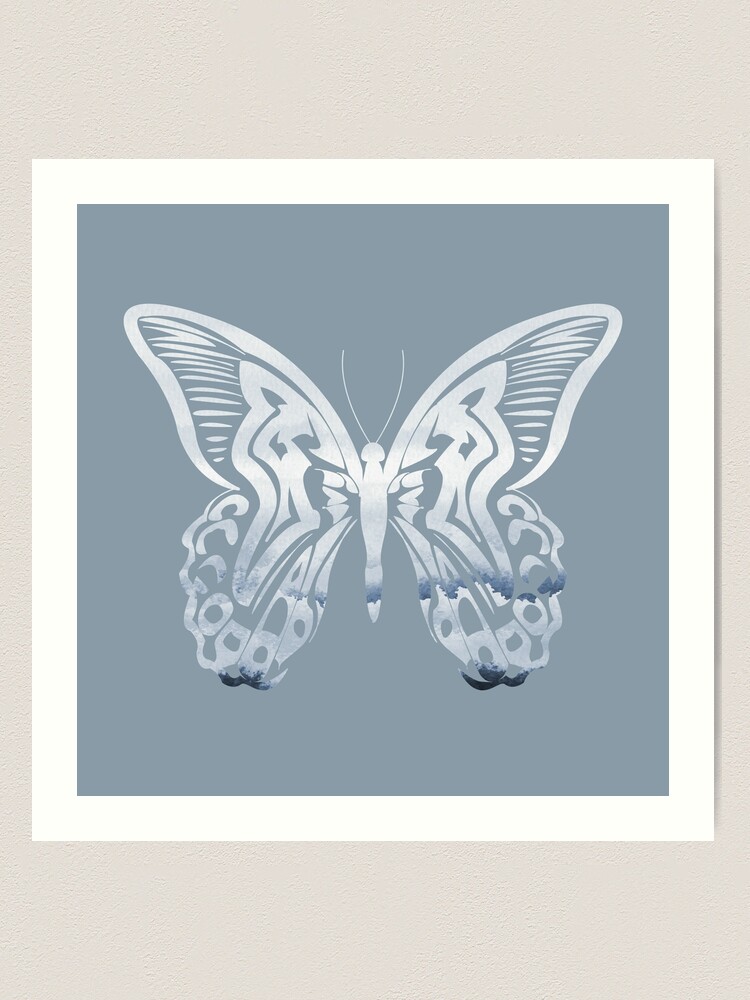 Beautiful intricate abstract butterfly outline- for lovers of butterflies