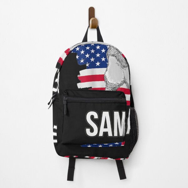 Item preview, Dog Owner US Flag 4th Of July Father's Day Samoyed Dad designed and sold by arabrefugee0695.