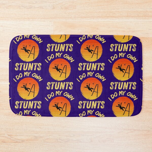 Item preview, I Do My Own Stunts Funny Injury Recover   designed and sold by WoodburyLake.