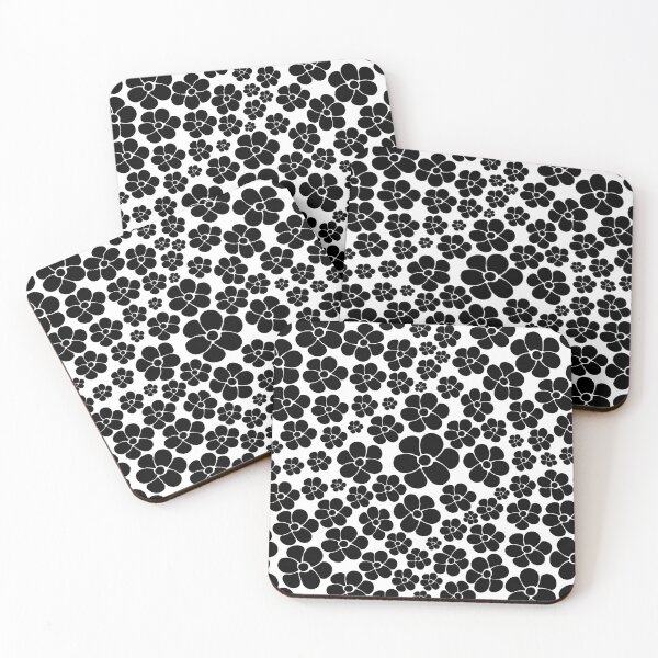 Item preview, Flower Pattern - Black and White  designed and sold by LAEC-Shop.