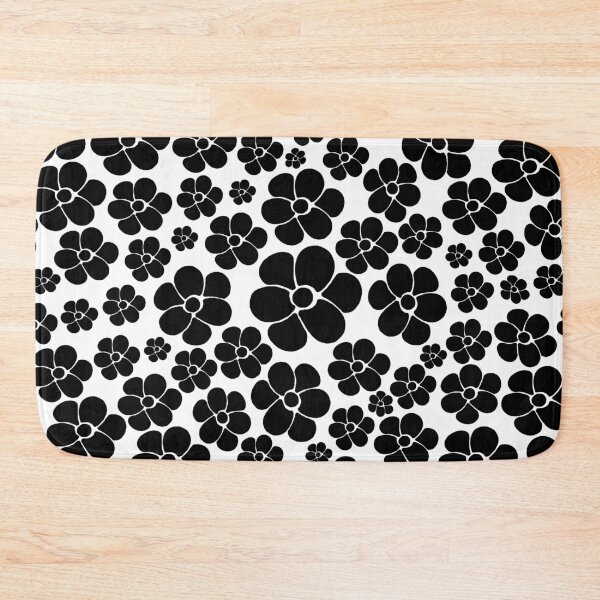 Item preview, Flower Pattern - Black and White designed and sold by LAEC-Shop.