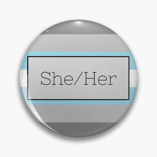 Item preview, She/Her Demiboy Flag designed and sold by Critters-Corner.
