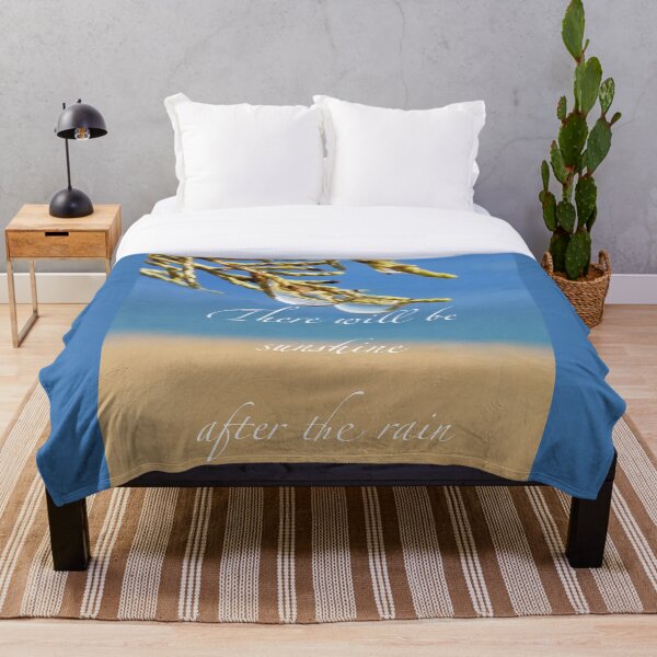 Item preview,  Raindrop photo art - beach * After the rain comes the sun *Saying designed and sold by kikidu21.
