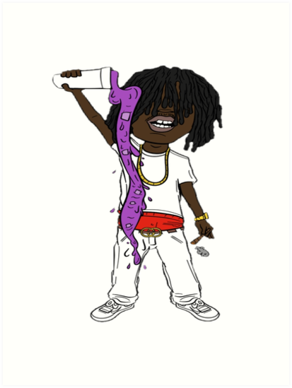 "chief keef comic version" Art Print by flashdrivegxd | Redbubble