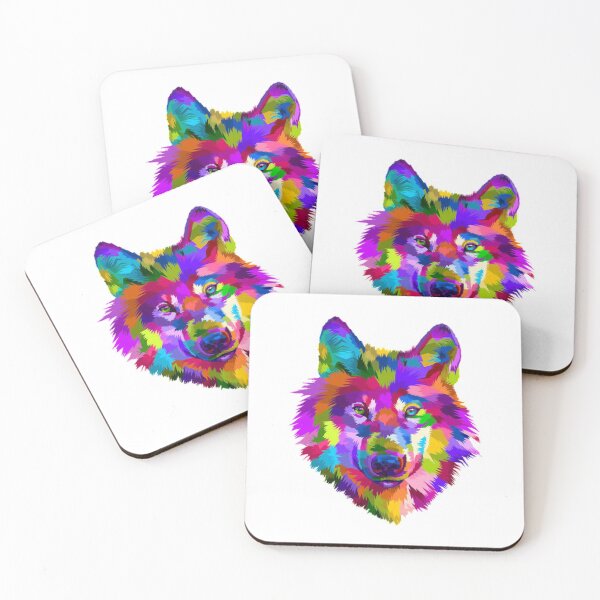 Item preview, Wolf summer color Art zoo designed and sold by RIAD16.