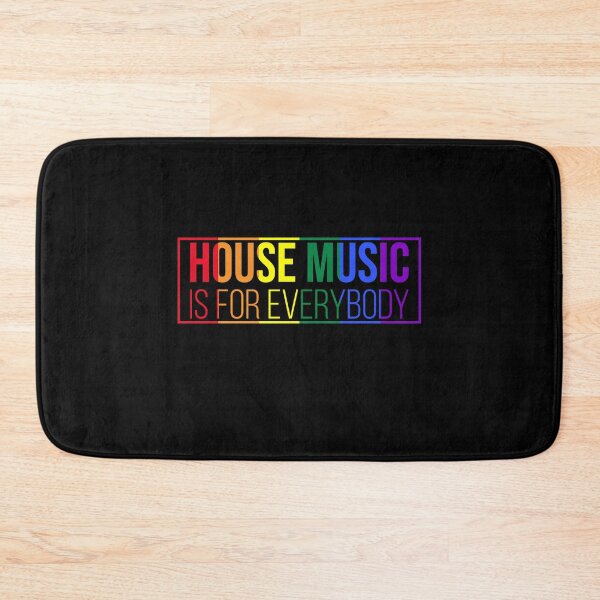 Item preview, House Music is for Everybody Pride Colors EDM designed and sold by mBshirts.