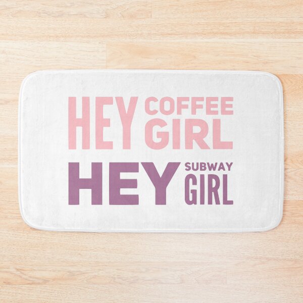 Item preview, Hey coffee girl, hey subway girl (One Last Stop) designed and sold by Sebenaty.