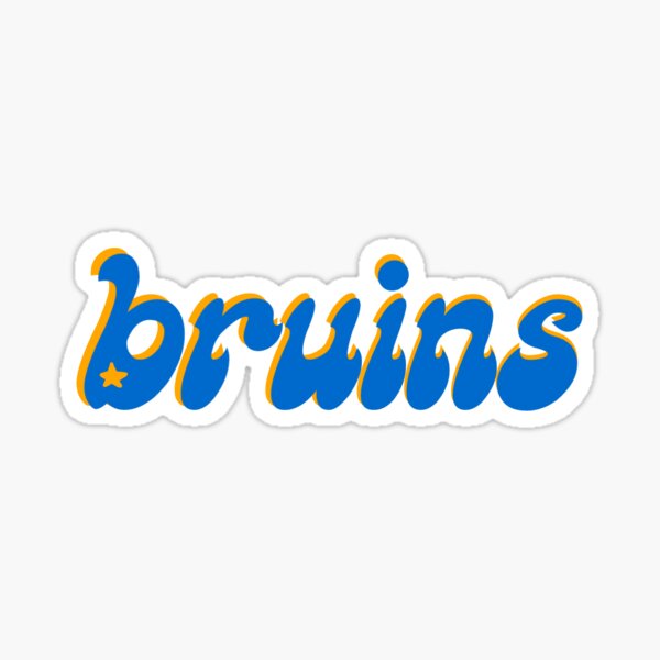 UCLA groovy Sticker