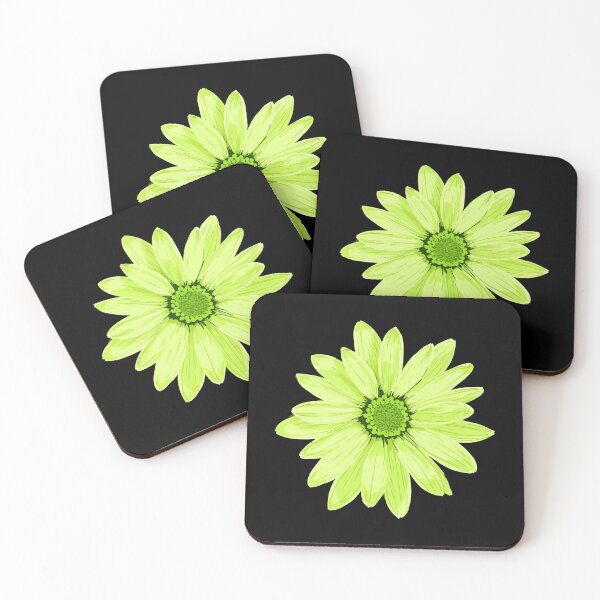 Item preview, Green Flower Summer Gift Blossom Cosmos Love Peace designed and sold by yasmh.