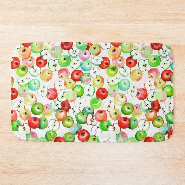 Item preview, Apples watercolor designed and sold by Rebecca Reck Art.