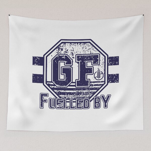 Item preview, Fuelled by Gluten Free (blue) designed and sold by DKdesigns27.