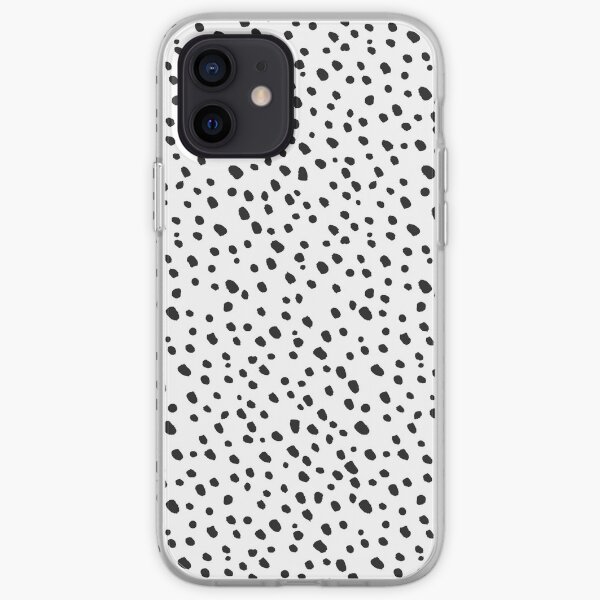 Black Dots by Minikuosi iPhone Soft Case