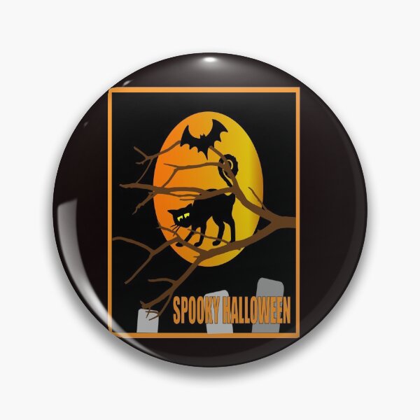 Item preview, Spooky Halloween Black Cat T-shirt designed and sold by JAZTshirt.