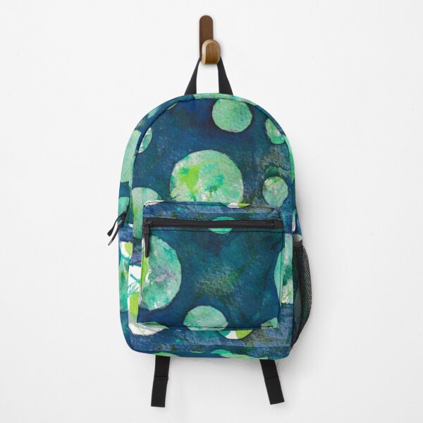 Item preview, Abstract Circles Blue Green designed and sold by Jeanette Cefre.
