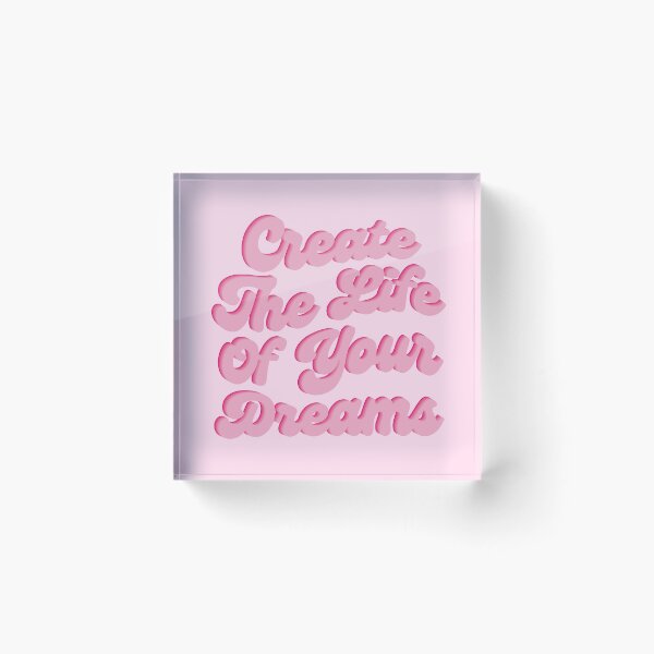Item preview, Create life of your dreams designed and sold by WanderAesthetic.