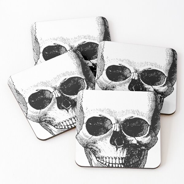 Item preview, Skull Retro Vintage Classic T-Shirt designed and sold by PRANEETHDIGIART.
