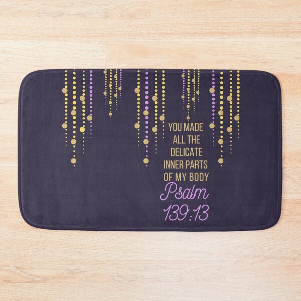 Item preview, Psalm 139:13,You made all the delicate inner parts of my body-Bible verse designed and sold by Mammanation.