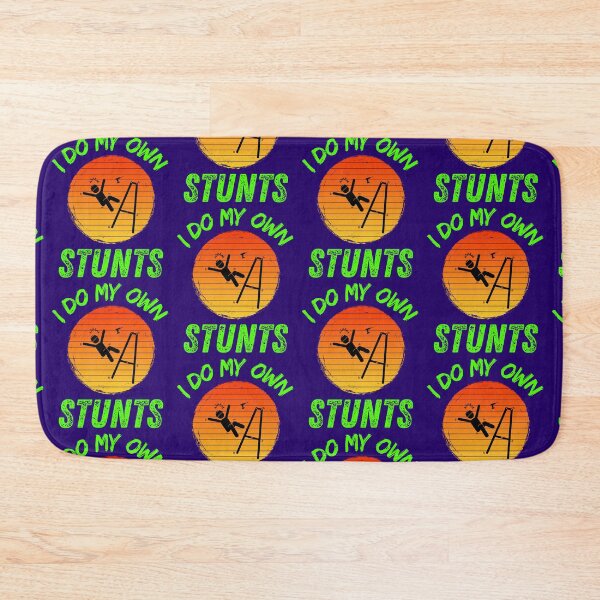 Item preview, I Do My Own Stunts Funny Injury Recover   designed and sold by WoodburyLake.