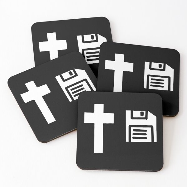 Item preview, Jesus Saves Icon designed and sold by Kangavark.