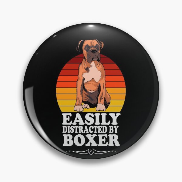 Item preview, Easily Distracted By Boxer - German Boxer designed and sold by Ibu83.