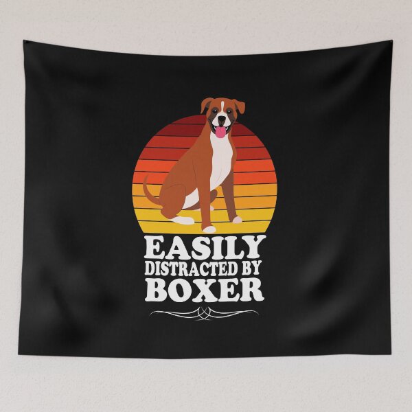 Item preview, Easily Distracted By Boxer - German Boxer designed and sold by Ibu83.