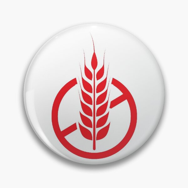 Artikelvorschau, Kein Gluten-Zeichen (rot) entworfen und verkauft von DKdesigns27.