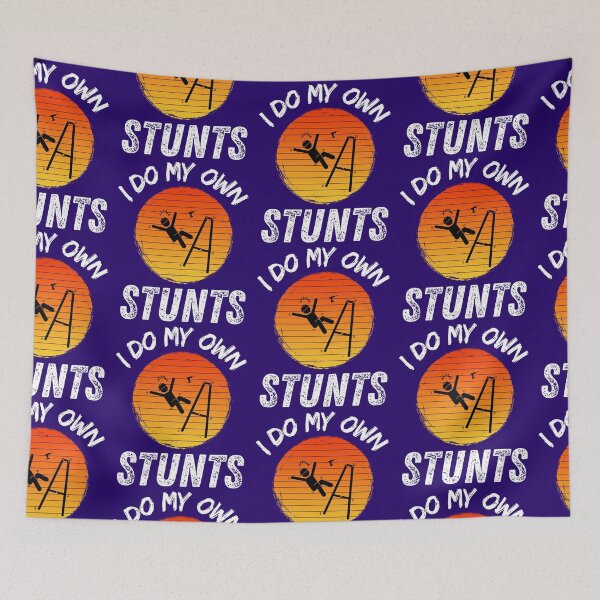 Item preview, I Do My Own Stunts Funny Injury Recover   designed and sold by WoodburyLake.