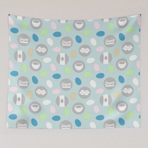 Item preview, Wingspan Eggs And Nests Pattern Design  designed and sold by Milizabeth.