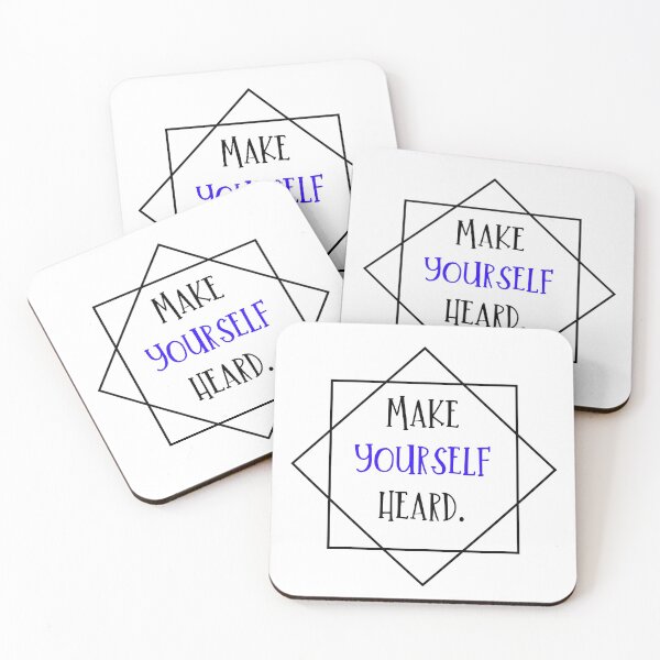 Item preview, Make yourself heard designed and sold by Tropium-Designs.