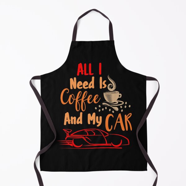 Item preview, All I Need Is Coffee And My Car designed and sold by AmethystMurad.